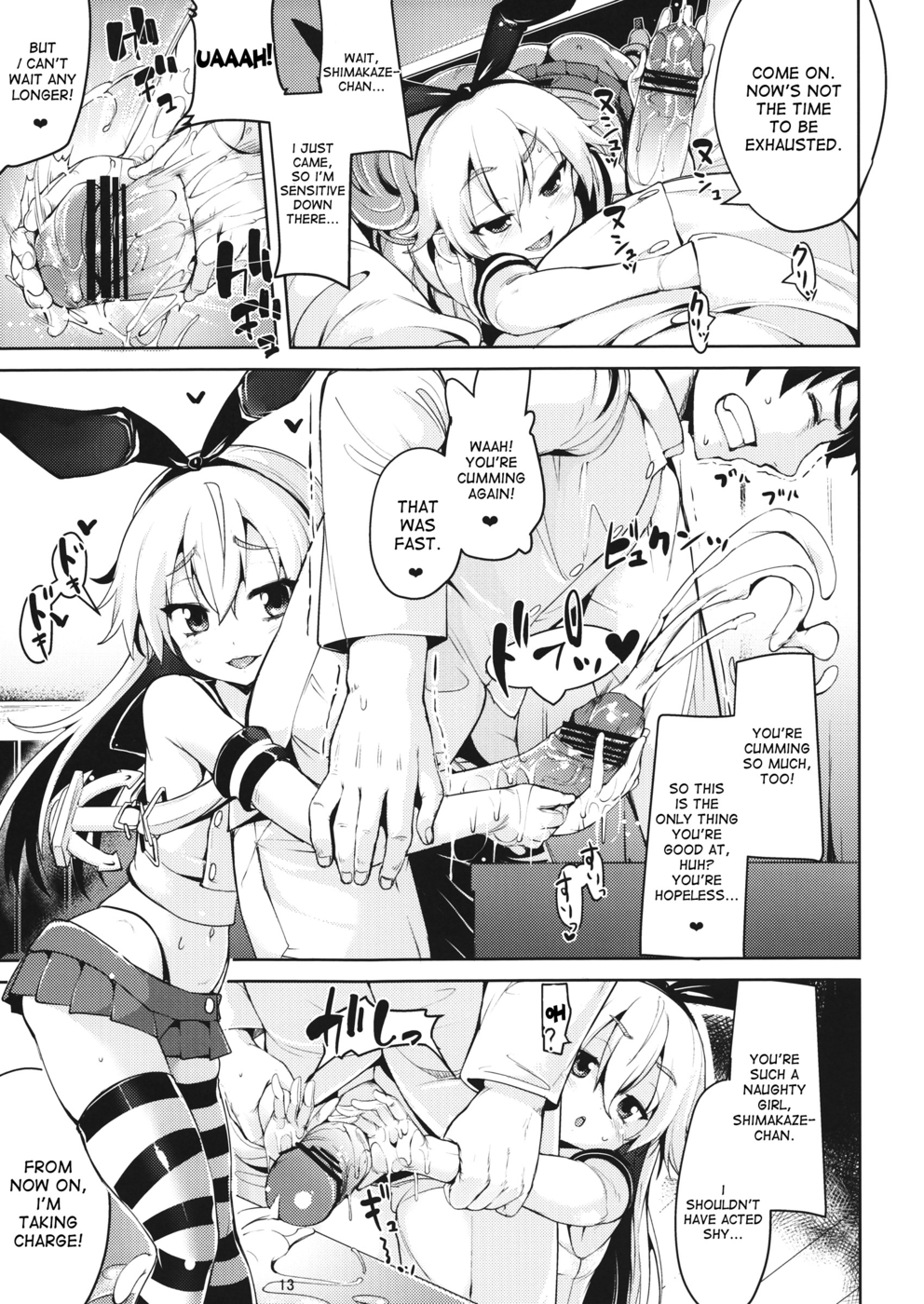 Hentai Manga Comic-Koi Suru Shimakaze-chan To Hentai Teitoku-Read-12